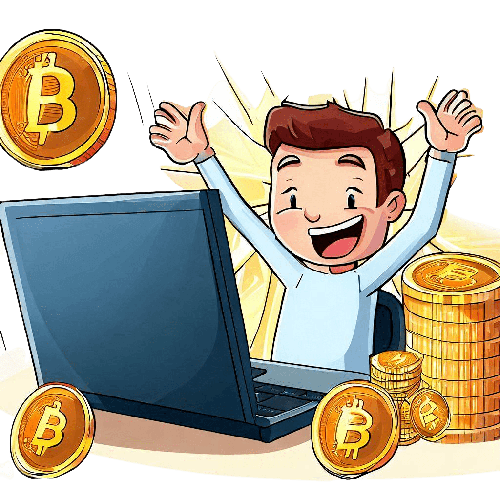 Fußbälle und Bitcoins